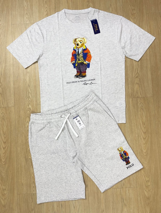 Polo Bear Cotton Jersey Set