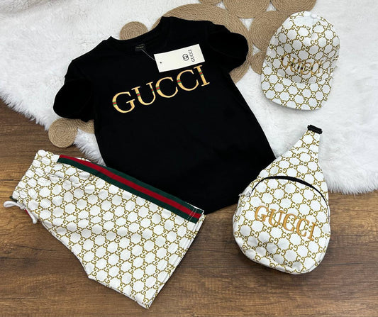 4 Piece Boys Gucci Set
